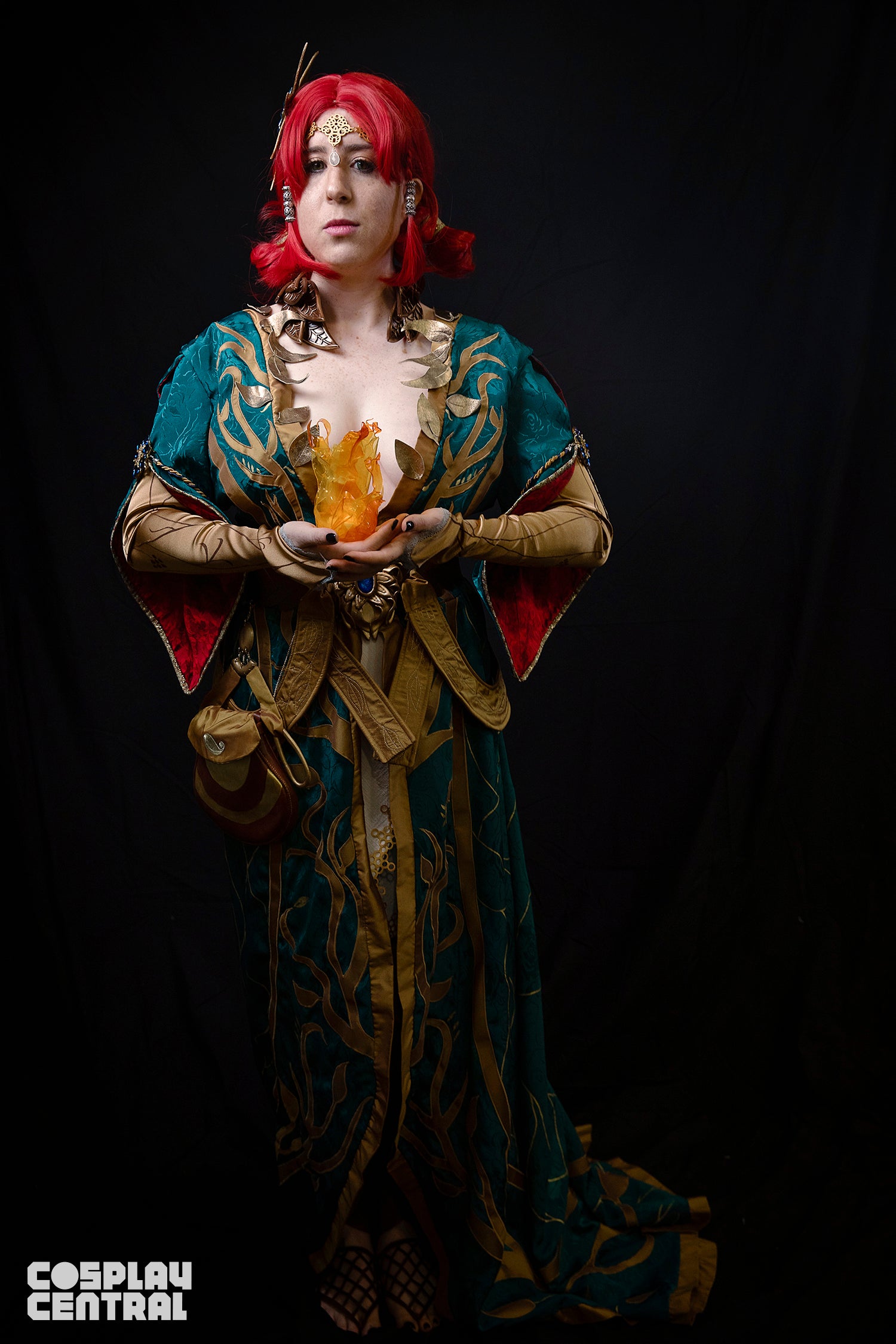 Cornetto Cosplay as Triss Merigold from The Witcher 3: Wild Hunt video game.